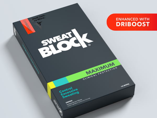 SweatBlock Original Wipes