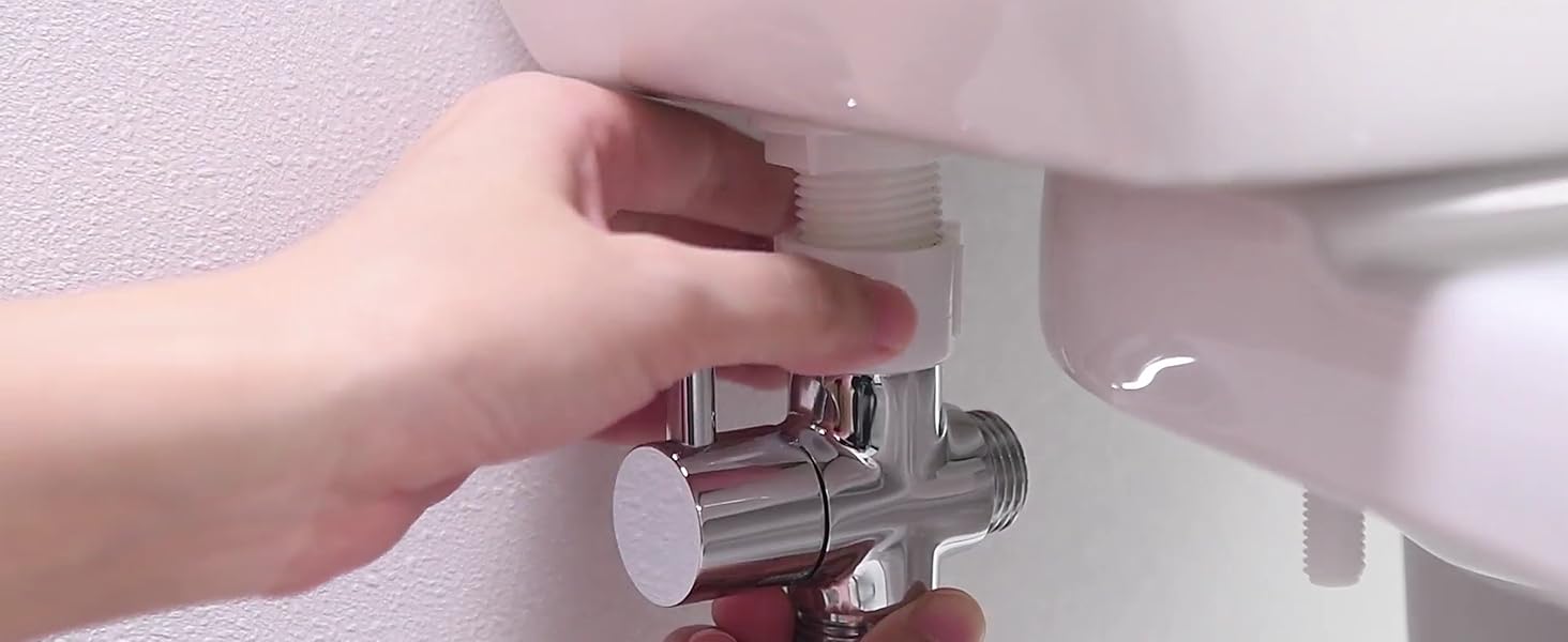 install bidet sprayer
