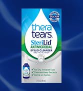 TheraTears SteriLid Antimicrobial Eyelid Cleanser and Face Wash, for irritated eyes, 2 Fl Oz