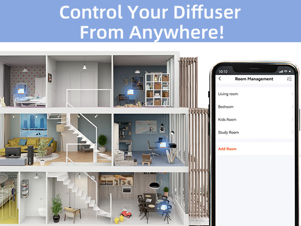 smatr essential oil diffusers 