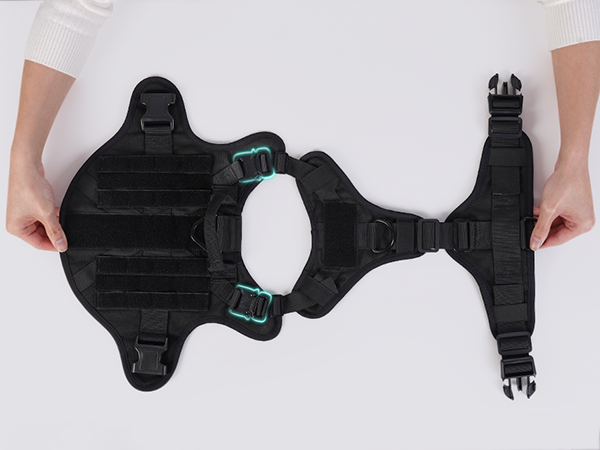 tactical dog harness