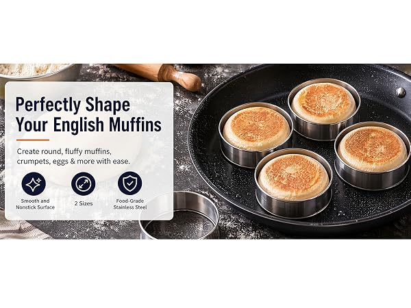 English muffin ringsgs