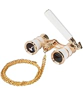 Opera Glasses Binoculars Theatre Binoculars 3X25 Metal Vintage and Refined Concert Cinema Woman