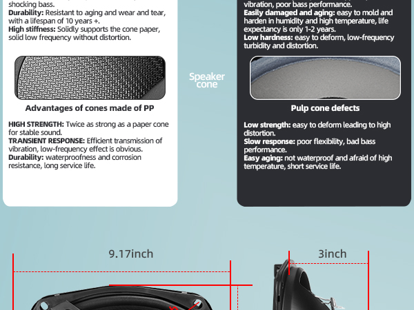 6 * 9-Inch Car Speaker