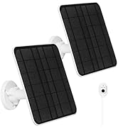 6W Solar Panel Charger Compatible with Pro 3/Pro 4/Pro 5S/Ultra/Ultra 2/Go 2 IP65 Weatherproof wi...