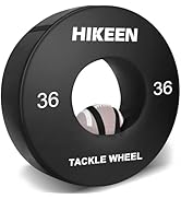 Hikeen 36" Football Tackle Wheel Dummy Denser Softer Foam Tackling Dummies for Football Youth - T...