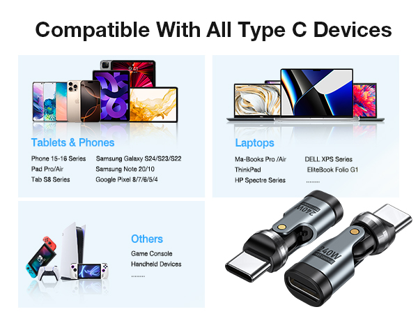 right angle usb c adapter