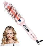 CHIKYO Upgrated Infrared Thermal Brush, 1.5 Inch Heated Round Brush, Negative Ion Curly Hair Brus...