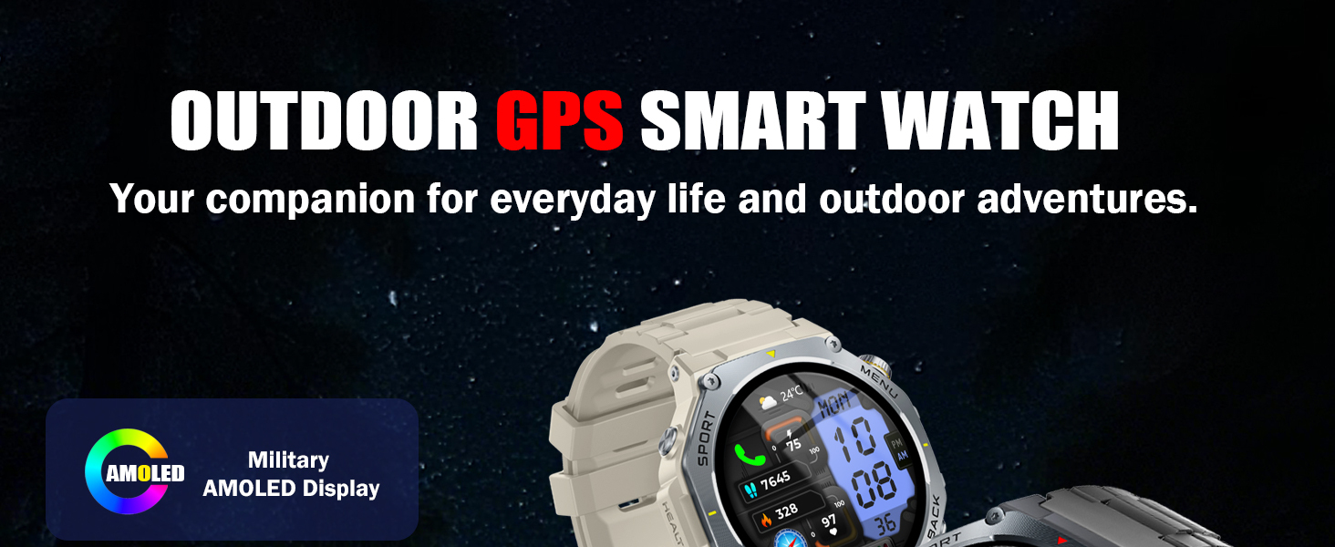 Military Smart Watch for Men