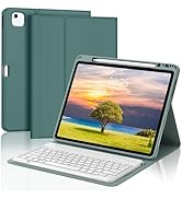 iPad Air 13 inch Case Keyboard (M2, 2024), Magnetically Detachable Wireless Bluetooth Keyboard, S...