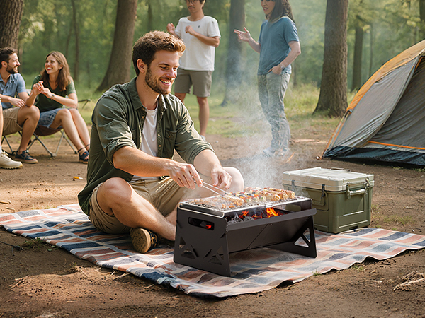 barbecue grill, portable fire pit for camping