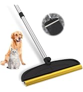 BALORAY Carpet Rake for Pet Hair Removal: 60" Adjustable Long Handle Pet Hair Removel Tool, 2 in ...