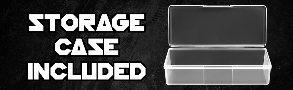 Storage Case Included