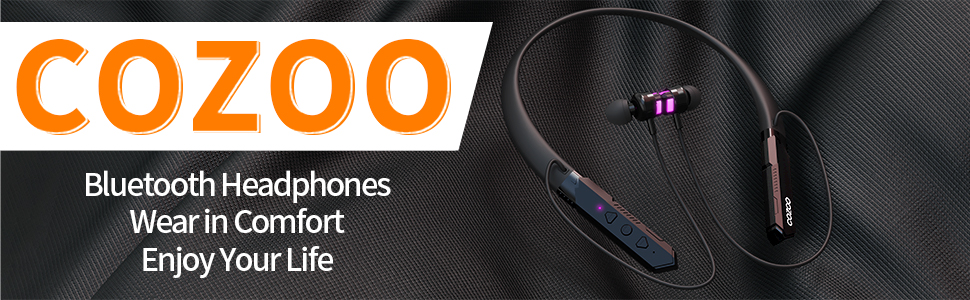 Neckband Bluetooth Headphones