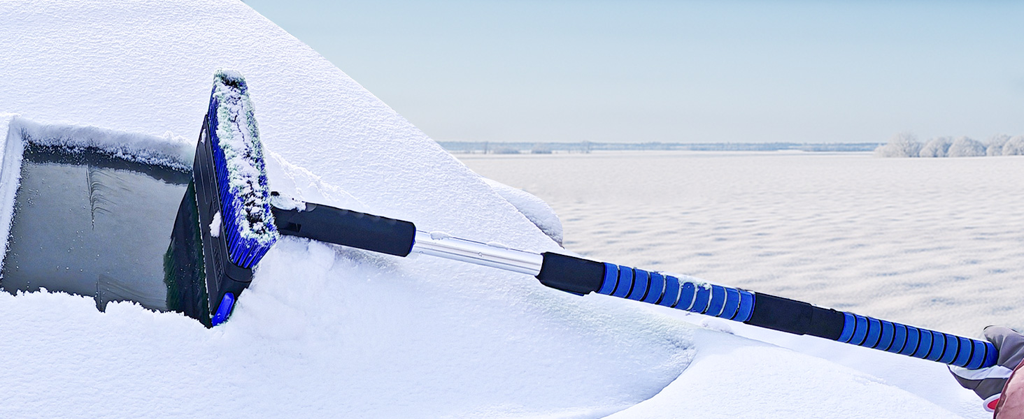 snow brush snow broom ice scraper
