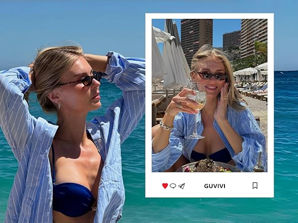 90s retro oval sunglasses for women