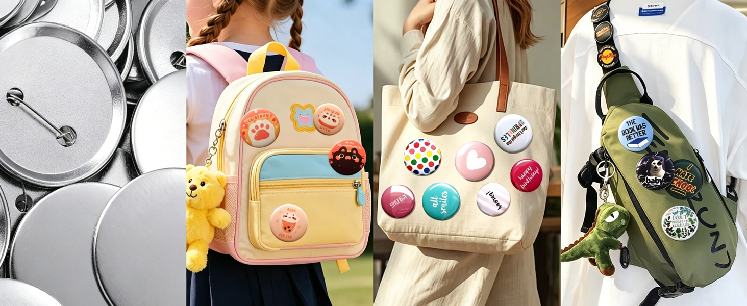 Button Maker Supplies