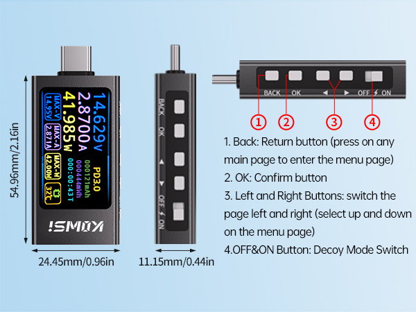 Multifunctional Power Meter