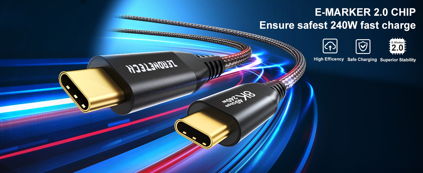 usb 4 cable 8k 240w
