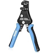 WGGE Automatic Heavy Duty Wire Stripper/Wire Cutter, 3 IN 1 Adjustable Wire Stripper Tool for 8-1...