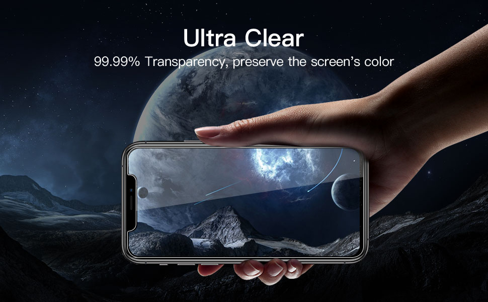 iPhone 11 / iPhone XR Tempered glass screen protector