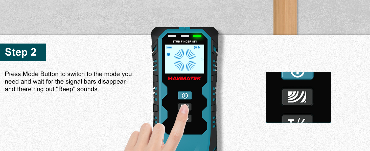 Text reads 'Step 2'. Product setup interface showing mobile device screens and setup instructions with black and white visual elements.