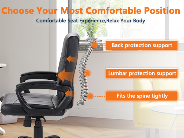 Leather Office Executive Chair