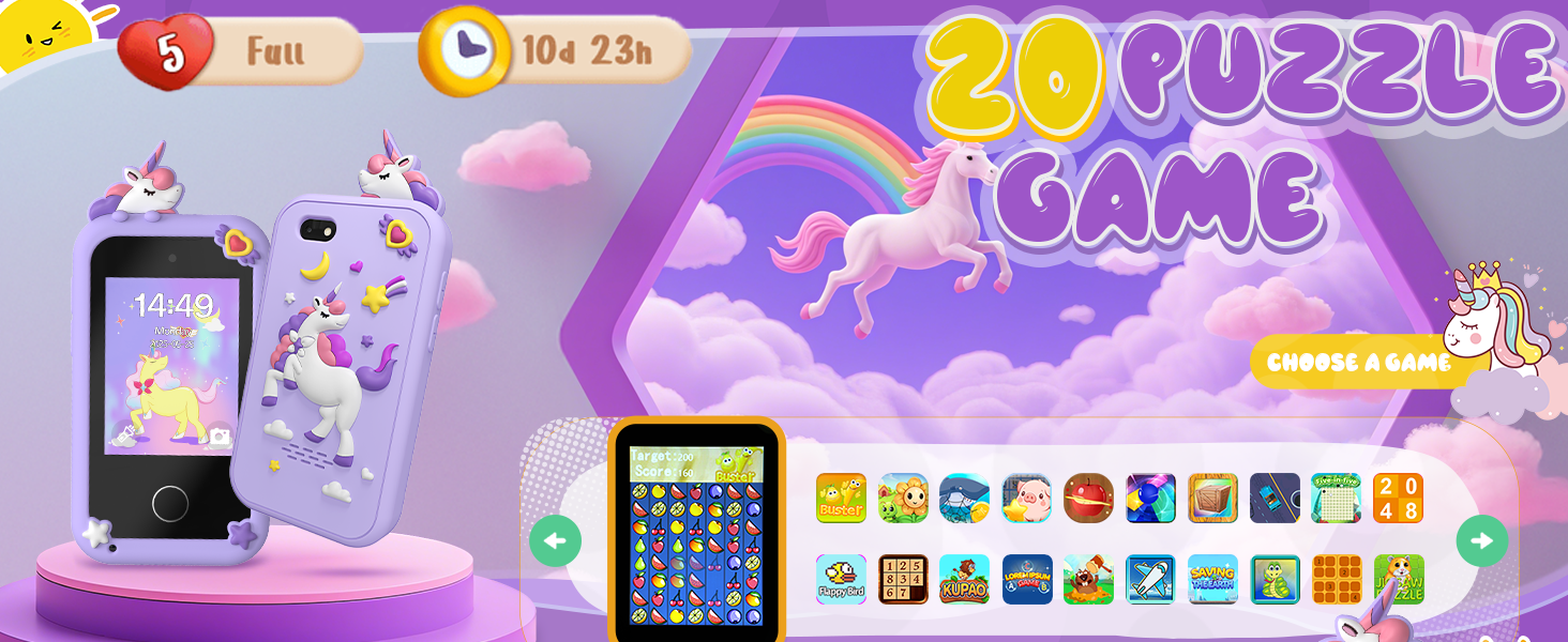 Kids Smart Phone Girls