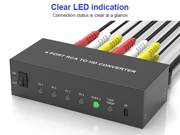 multiple rca to hdmi converter