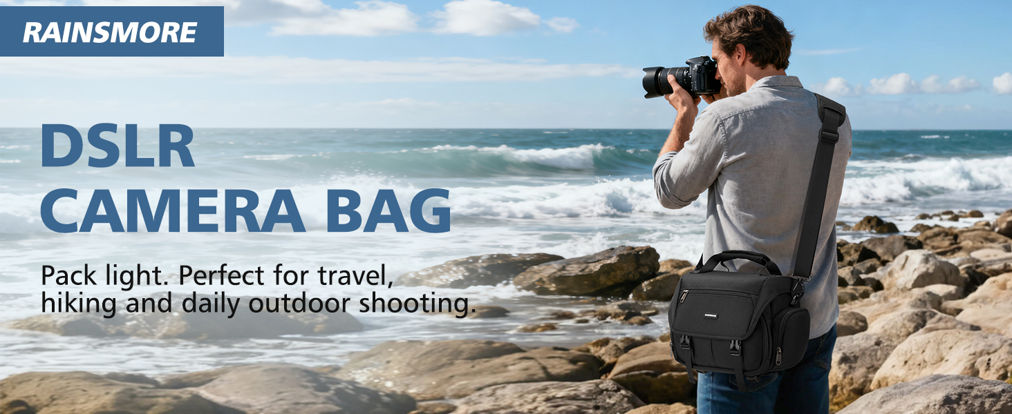 DSLR/SLR/Mirrorless Camera Sling Bag for Photographers