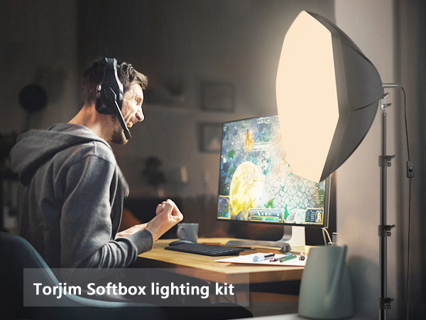 Softbox Photography Lighting Kit