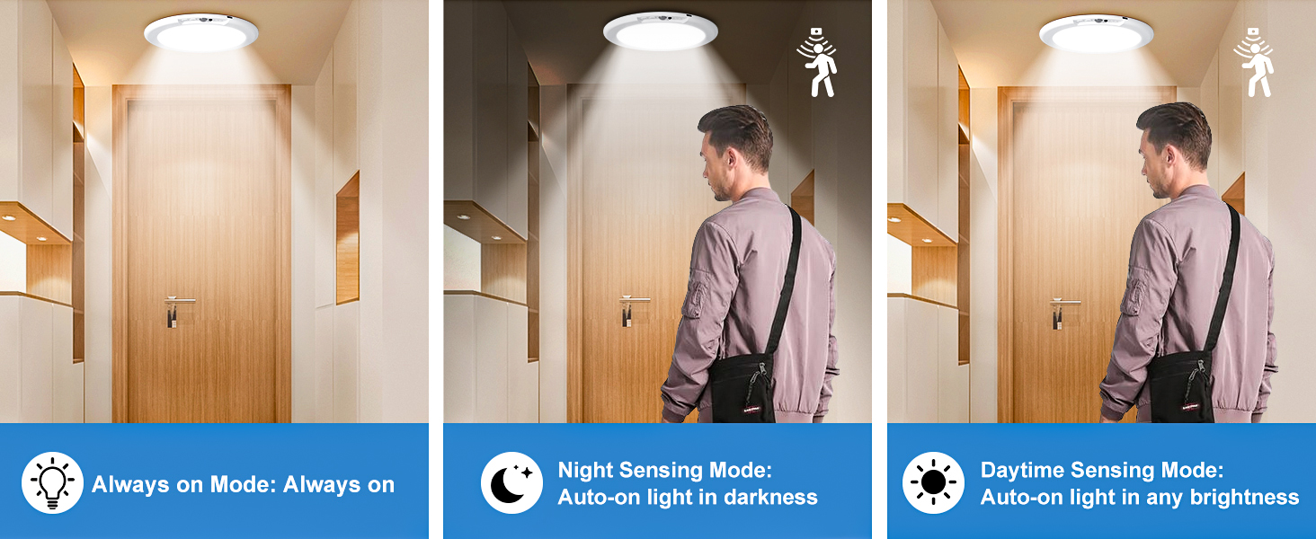 recahrgeable ceiling light 
