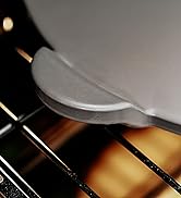 Old Stone Pizza Kitchen Glazed Round Pizza Stone with Handles for Oven and Grill, 15 inch