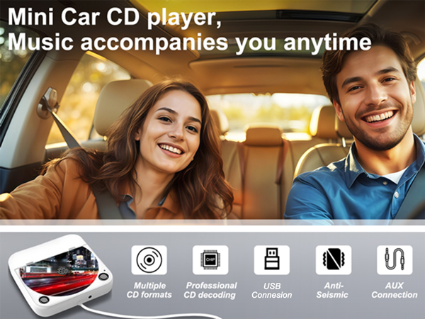 portable cd player for car