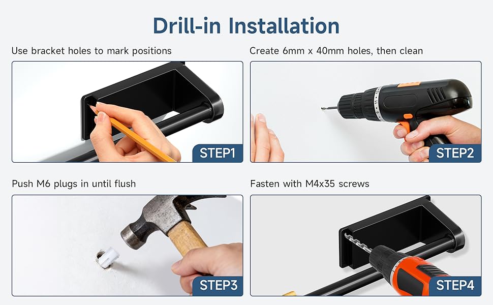 drill-in installation