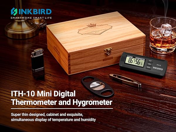 mini digital thermometer and hygrometer