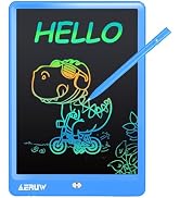 LCD Writing Tablet for Kids, 10 Inch Colorful Electronic Doodle Board, Educational Learning Kids ...