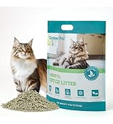 Gardner Pet Natural Tofu Cat Litter, Cat Litter with Green Tea Extract – Dust-Free, Fast Clumping...