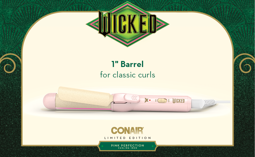Wicked Glinda 1 Inch Curling Iron from Conair