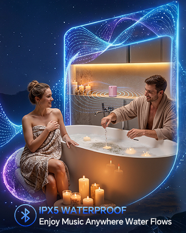 ipx5 waterproof speaker for shower