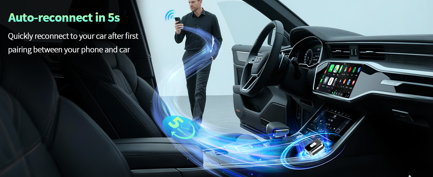 Wireless CarPlay &amp;amp;amp; Android Auto Adapter