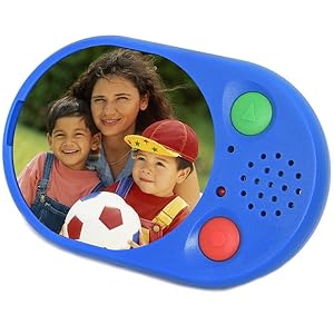 Voice pad voice recorder photo frame speaking and listening education dementia independent living