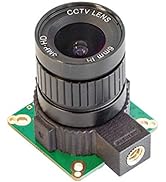 Arducam 12.3MP IMX477 HQ Camera Module with 6mm CS Lens and Tipod Mount Compatible with Nvidia Je...