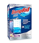 DampRid Lavender Vanilla Hanging Moisture Absorber, 16 oz., 3 Pack - Eliminates Musty Odors for F...