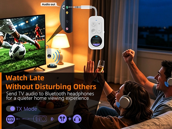 bluetooth transmitter for gym equipment