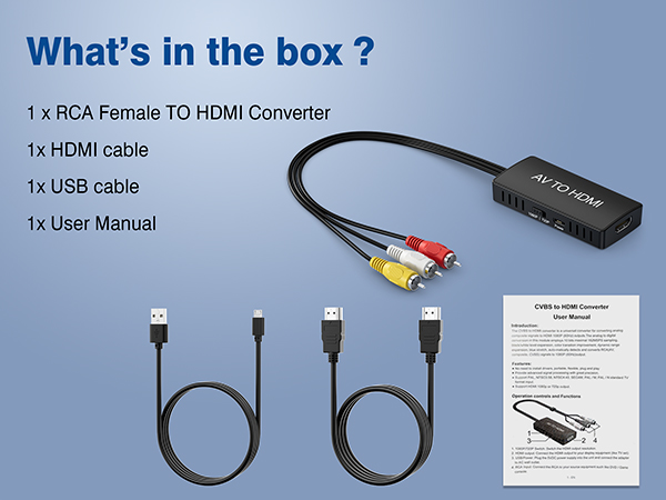 vcr to hdmi converter