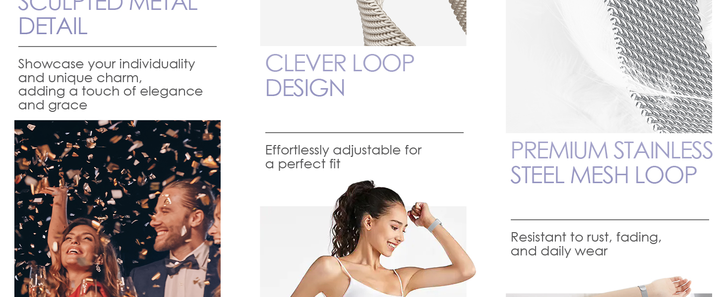 Compatible with Apple Watch Bands