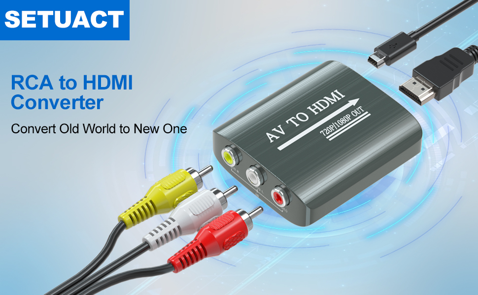 av to hdmi converter for tv