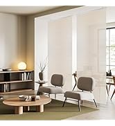 DECOLAB Hanging Room Divider, Semi Privacy Partition Separator Panel for Studio Apartment, Office...