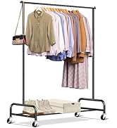SLEEPING LAMB Heavy Duty Clothing Racks for Hanging Clothes Rack, 43